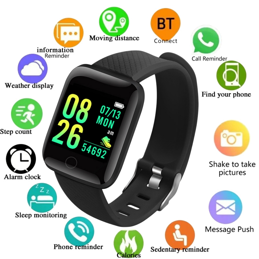 Smartwatch Digital Watches For Kids - Jam tangan pintar multifungsi untuk pria
