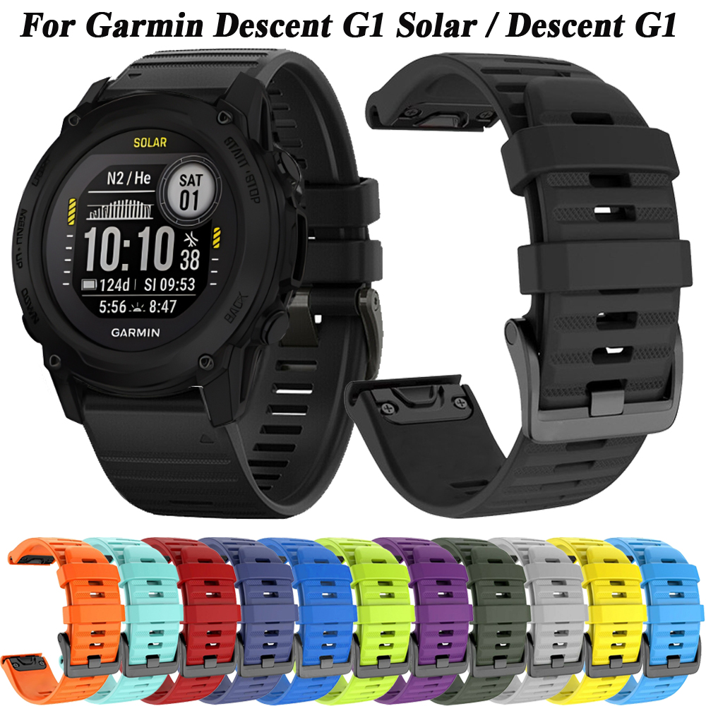 Xwatch Smartwatch - Tali olahraga silikon Quickfit untuk Garmin