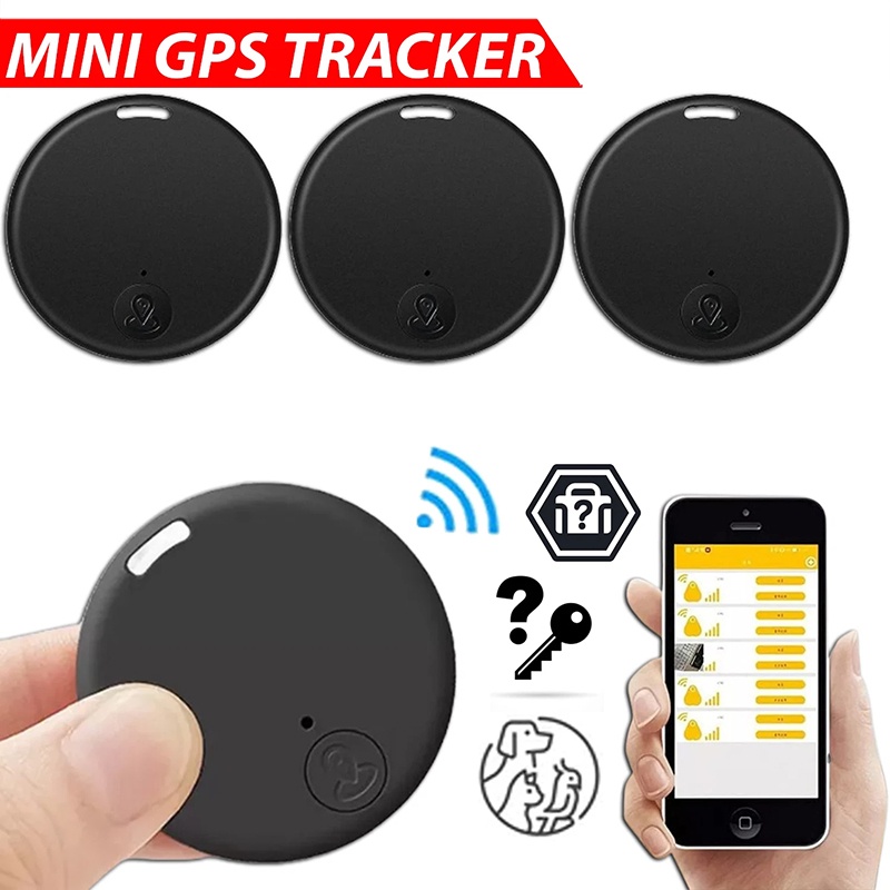 Smartwatch Watches With Bluetooth - Pelacak GPS Mini Anti-Hilang, Alarm, Gantungan