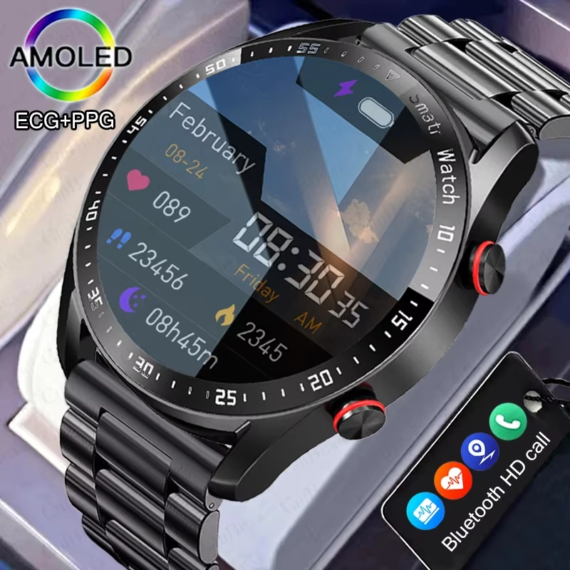 Smartwatch Watches For Men With Gps - Jam Tangan Pintar Olahraga Pria Wanita