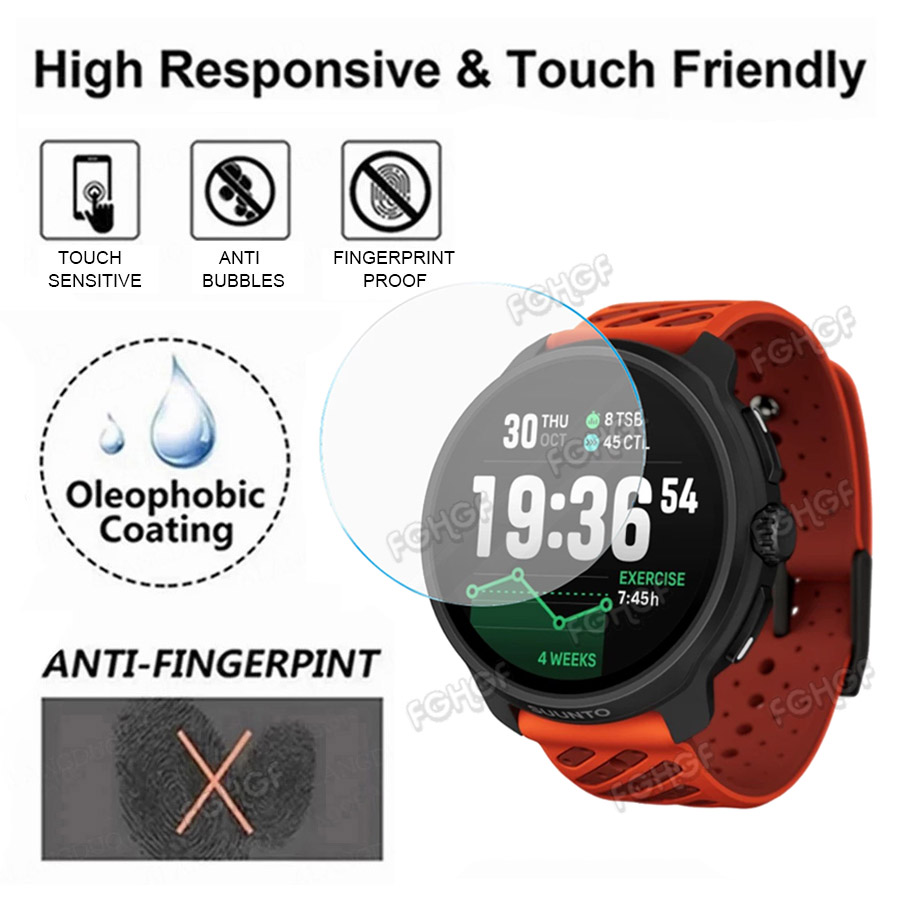 Smart Watch Screen Protector - Pelindung Film Pelindung Kaca Tempered untuk