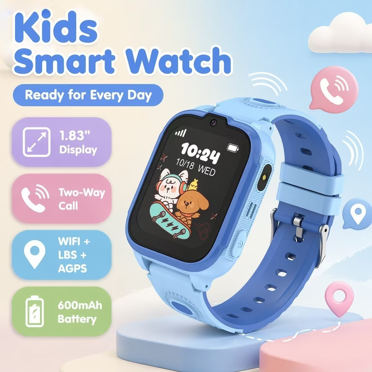 Kids Watches Not Smartwatch - Jam Tangan Pintar Anak DH28 1.83