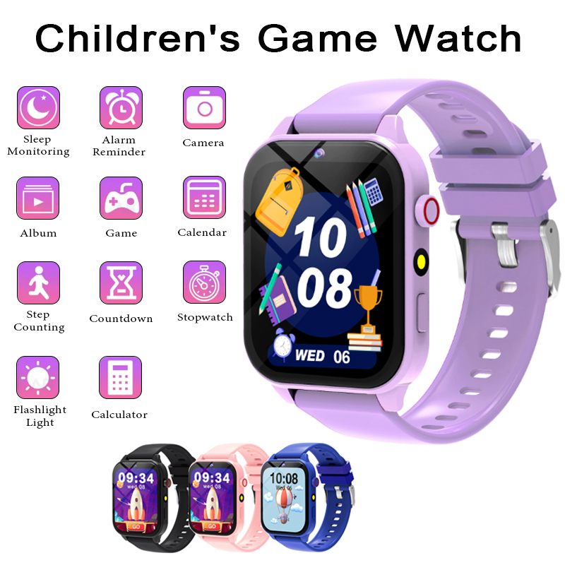Smartwatch Digital Watches For Kids - Jam Tangan Pintar Jam Tangan Permainan