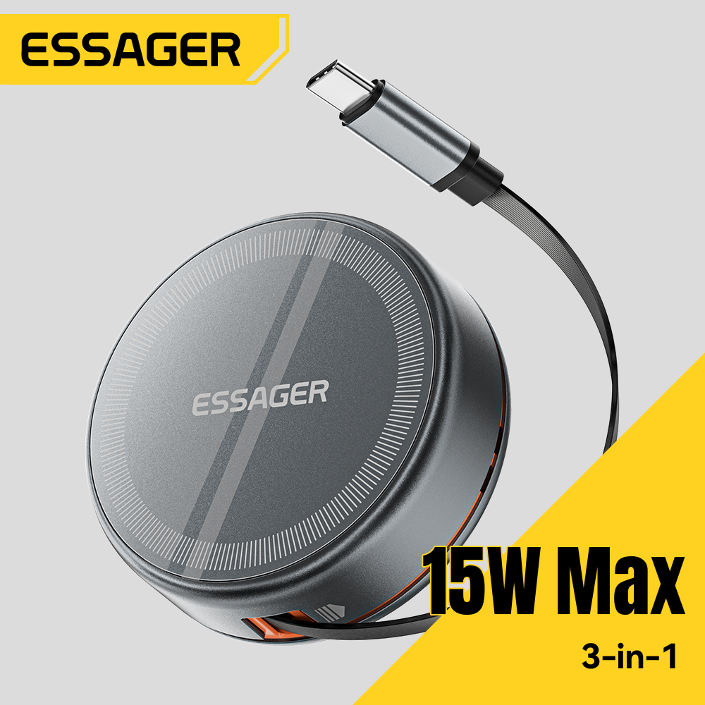 Smartwatch Watches For Iphone - Essager Pengisi Daya Nirkabel Magnetik 15W