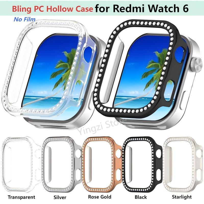 Smartwatch Redmi Watches - Penutup Casing Berongga PC Bling untuk