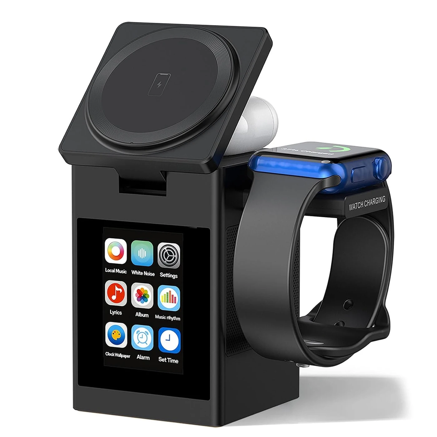 Smartwatch Watches With Bluetooth - Stasiun Pengisi Daya Nirkabel Magnetik Layar