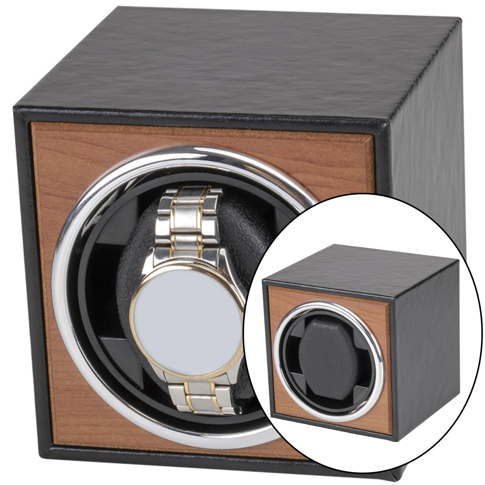 Watch Winder Single - Kotak Penggulung Jam Tangan Mekanis Otomatis