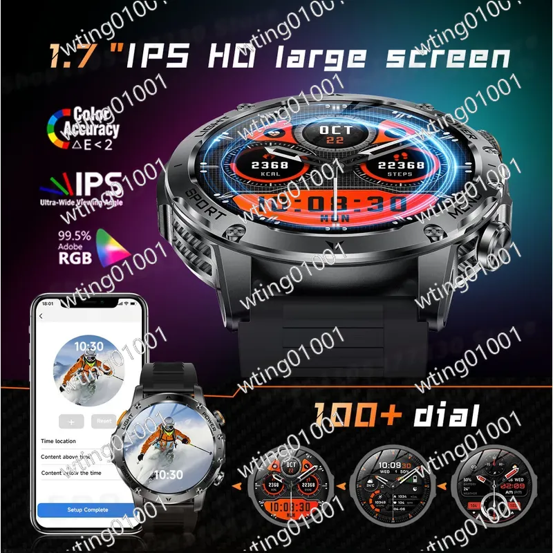 Jam Tangan Pintar AK87 dengan  - Smartwatch Watches With Bluetooth ulasan dan harga