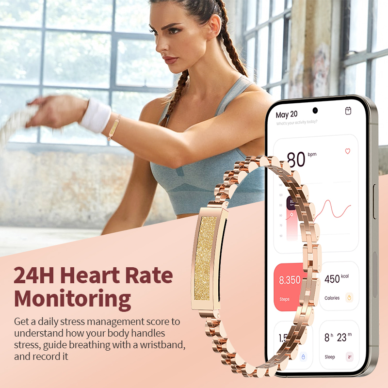 LIGE Gelang Pintar Baru Perhia - Smartwatch Stylish Watches For Women ulasan dan harga