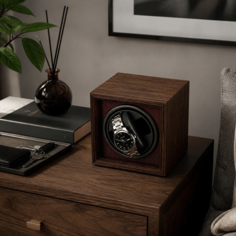 Kotak Jam Tangan Otomatis deng - Watch Winder Single ulasan dan harga
