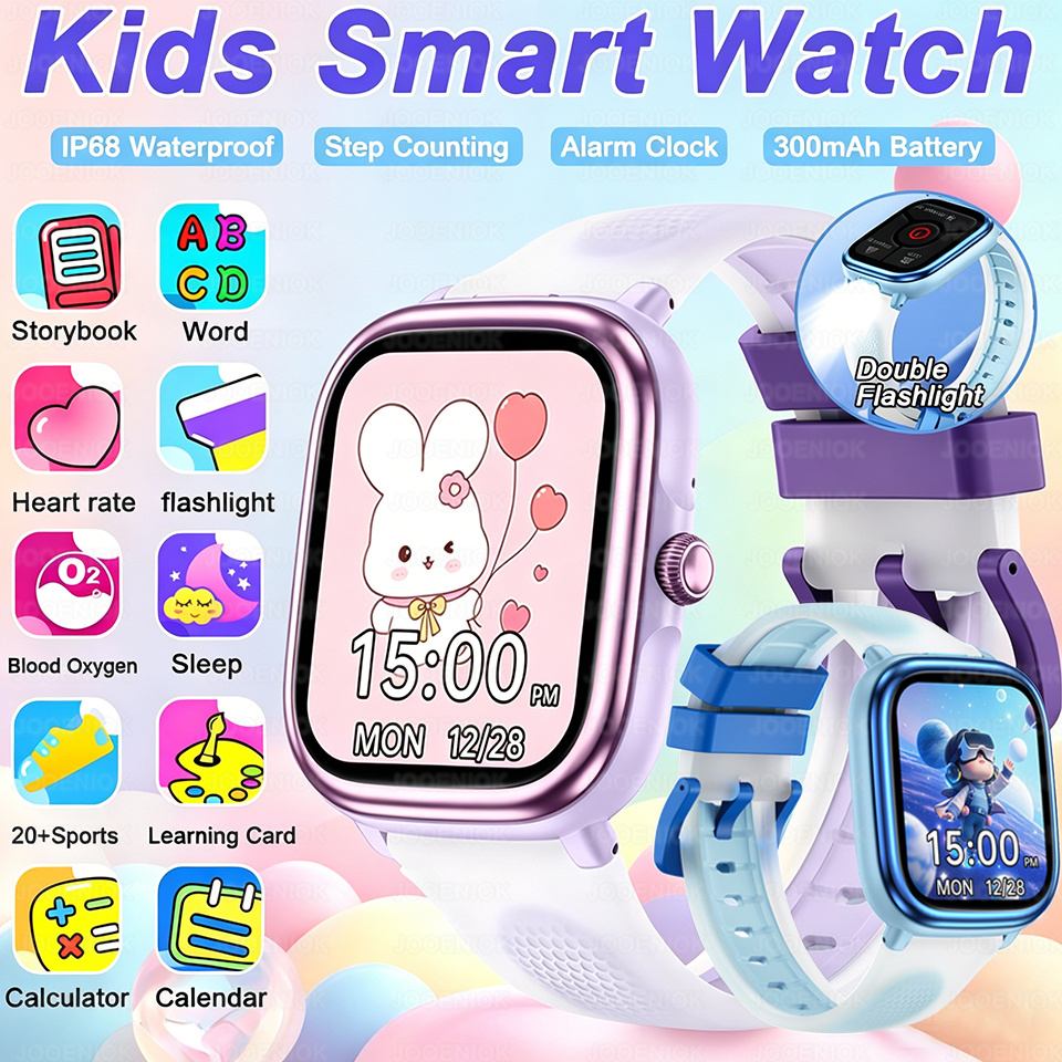 Jam Tangan Pintar Anak 2026 Ba - Smartwatch Watches Birthday Gift For Girls ulasan dan harga