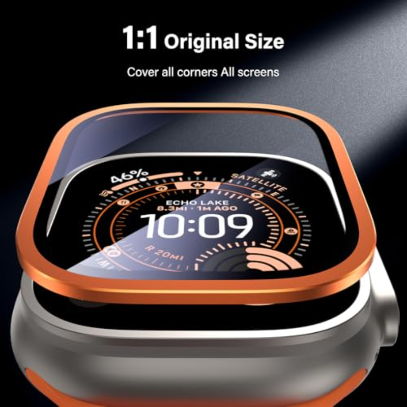 2 Buah Kaca Tempered Logam HD  - Smartwatch Apple Watches For Women ulasan dan harga