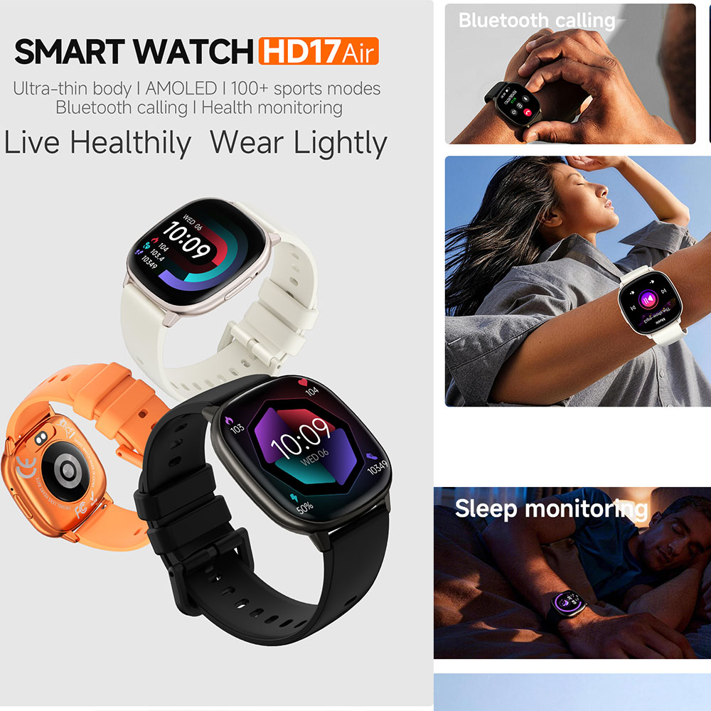 Jam Tangan Pintar Ultra Tipis  - Smartwatch Stylish Watches For Women ulasan dan harga