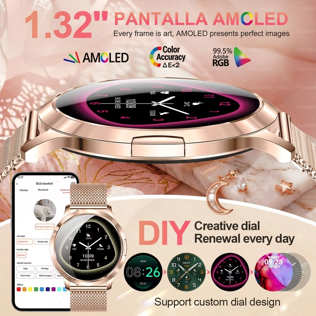 Jam Tangan Pintar NFC Wanita B - Smartwatch Stylish Watches For Women ulasan dan harga