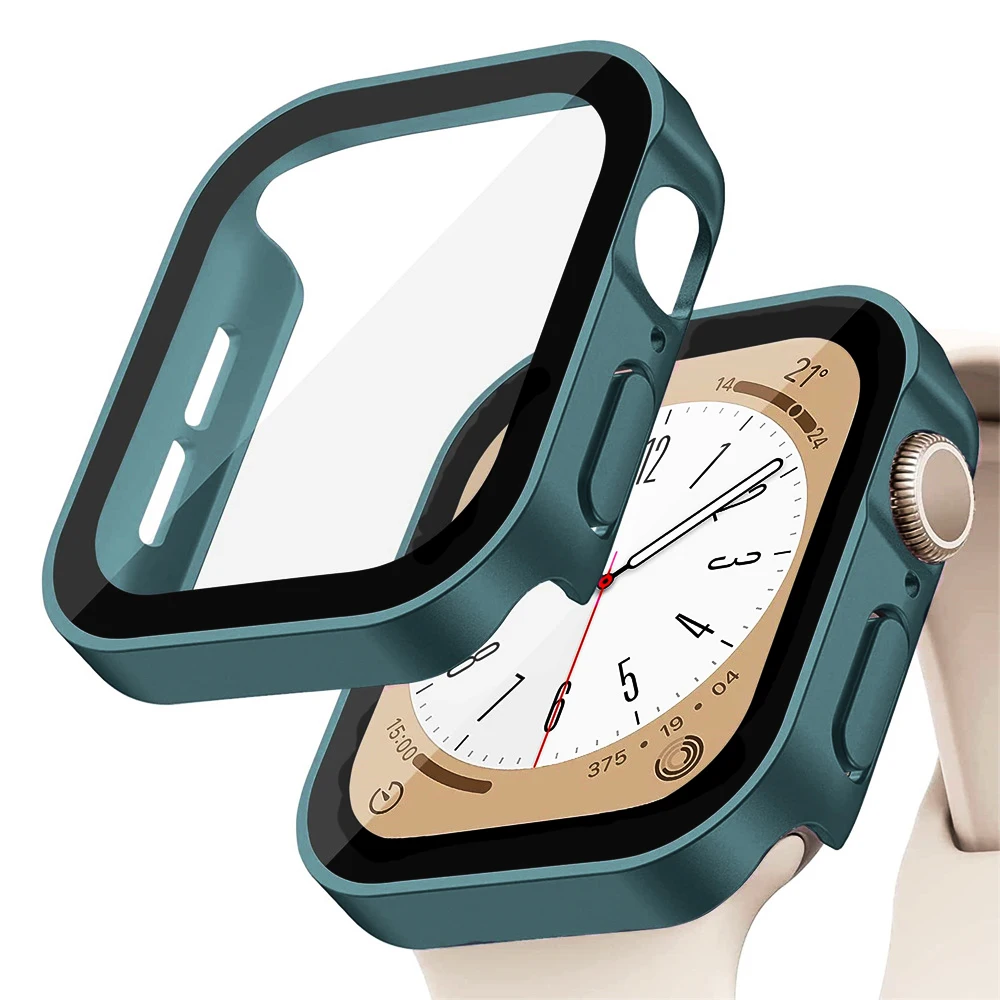 Kaca + penutup untuk Apple Wat - Smartwatch Watches For Girls ulasan dan harga