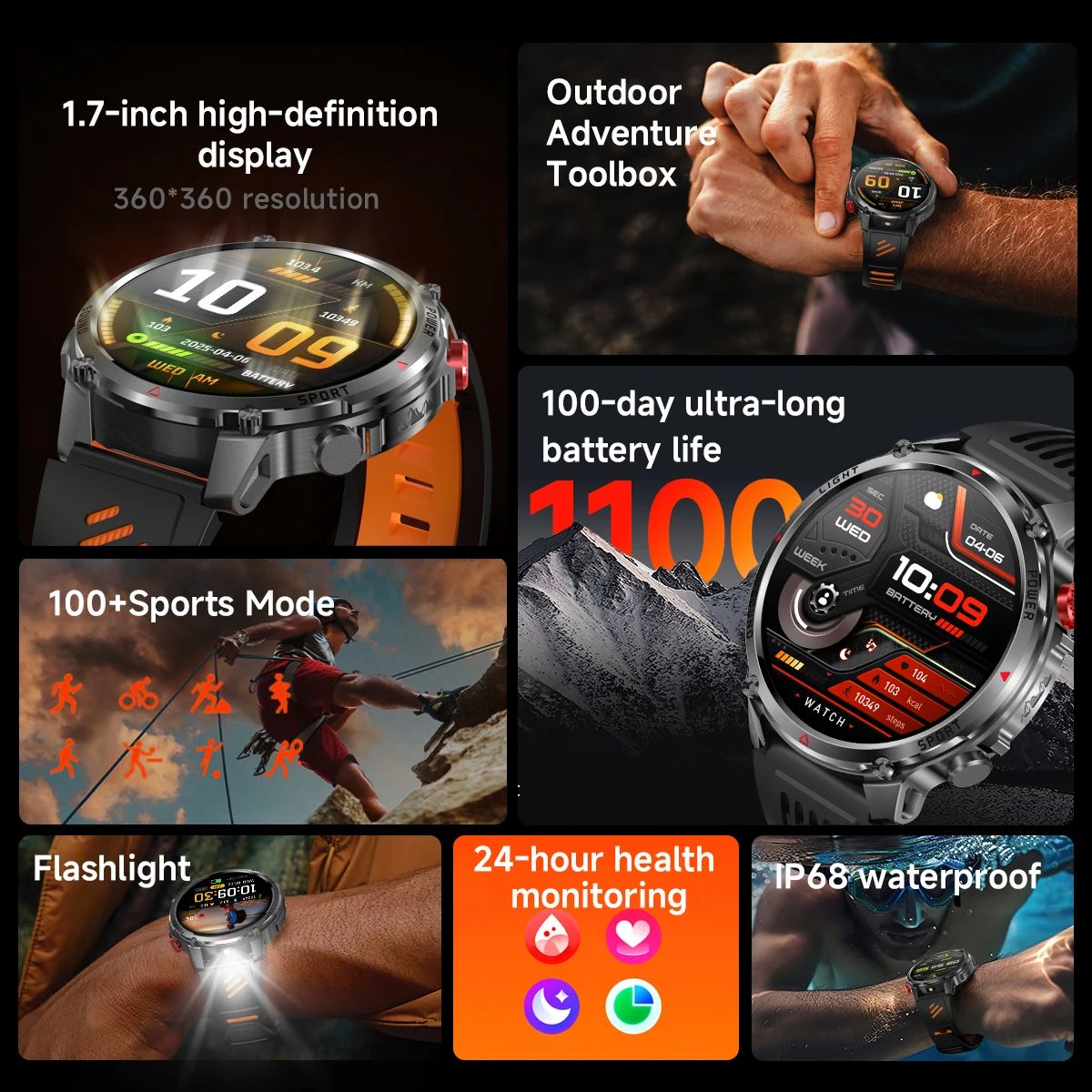 Jam Tangan Pintar T-Rex3 Pro G - Smartwatch Watches For Men With Gps ulasan dan harga