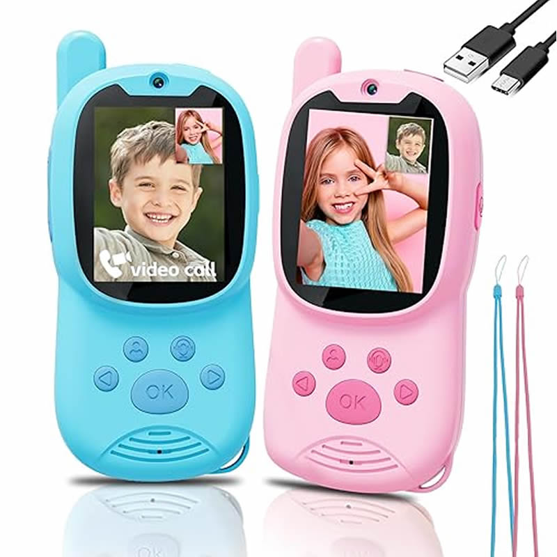 Walkie Talkie Lucu 2 Buah Isi  - Smartwatch Digital Watches For Kids ulasan dan harga