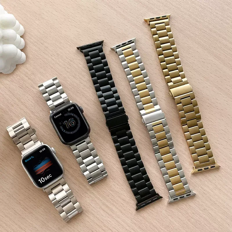 Tali Baja Tahan Karat untuk Ap - Smartwatch Apple Watches For Women ulasan dan harga