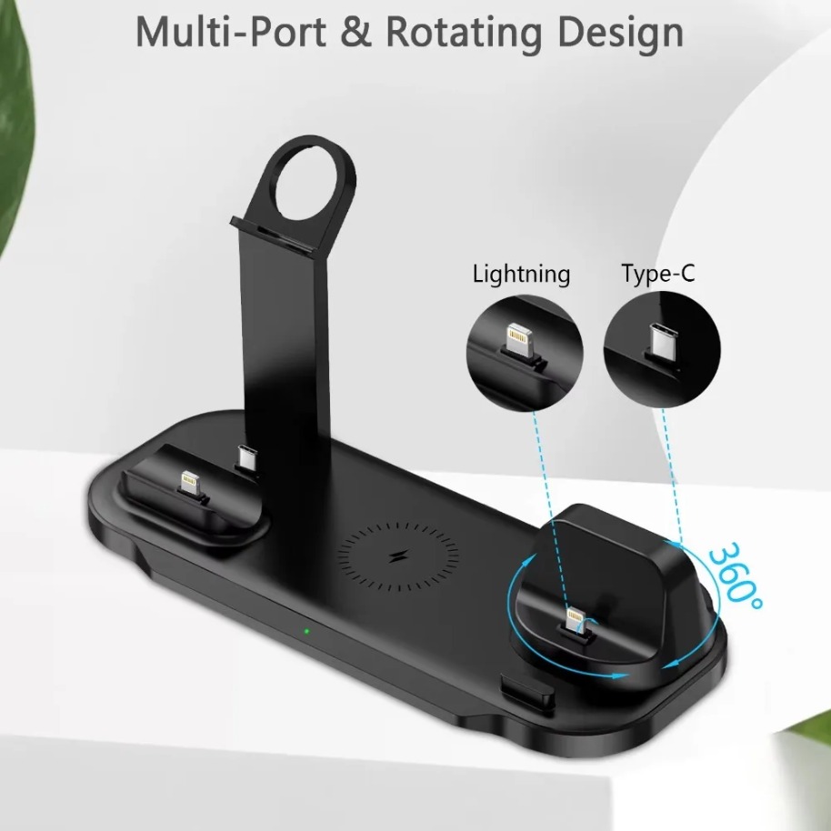 Stasiun Pengisian Daya Nirkabe - Smartwatch Watches For Iphone ulasan dan harga