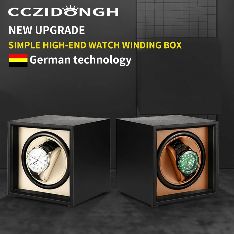 Buatan Jerman, Kotak Penyimpan - Watch Winder Single ulasan dan harga