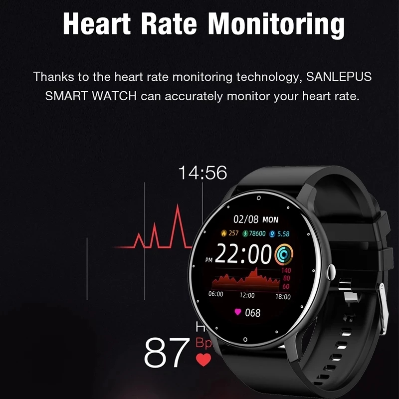 LIGE 2026 Jam Tangan Pintar Ba - Smartwatch Watches With Bluetooth ulasan dan harga