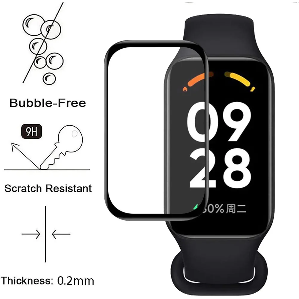 1-3buah Film komposit 3D untuk - Smartwatch Redmi Watches ulasan dan harga