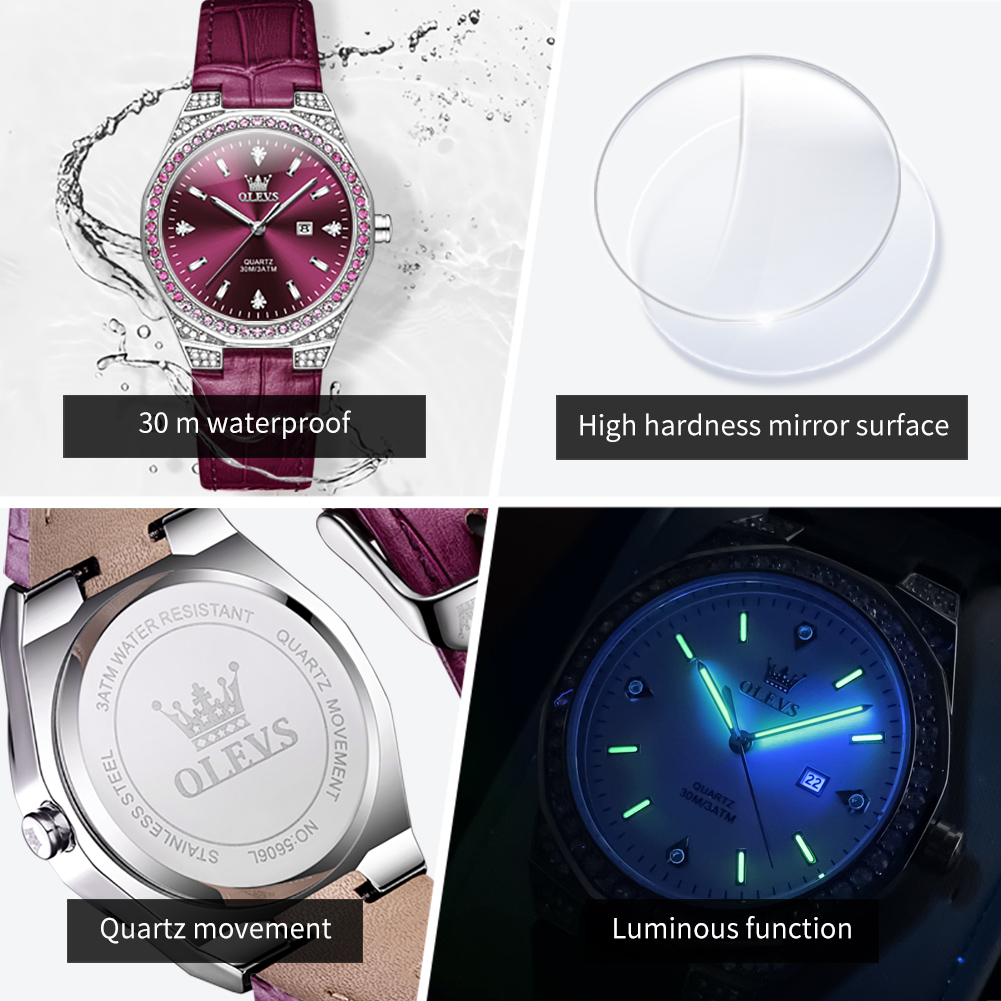 OLEVS jam tangan wanita, jam t - Minimalist Thin Watch ulasan dan harga