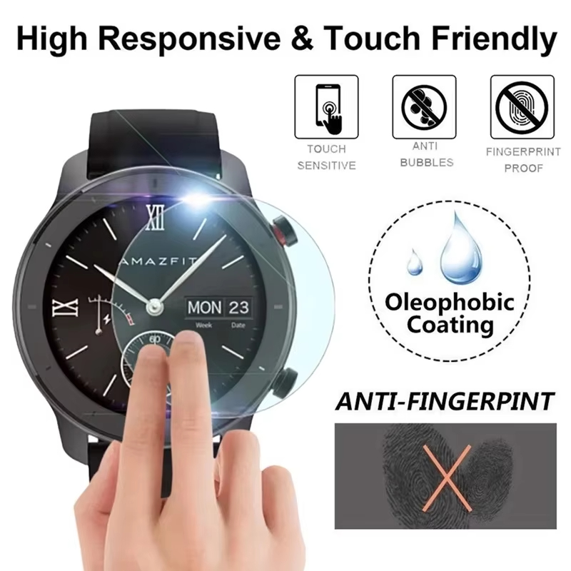 Kaca Tempered untuk HayLou Sol - Smart Watch Screen Protector ulasan dan harga