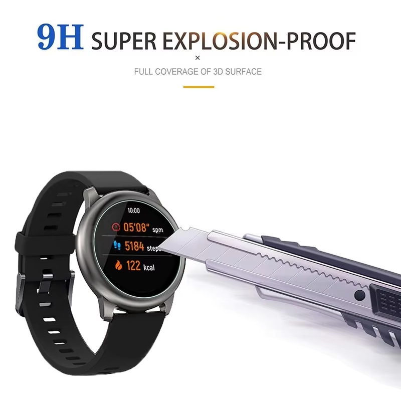 Kaca Tempered untuk HayLou Sol - Smart Watch Screen Protector ulasan dan harga