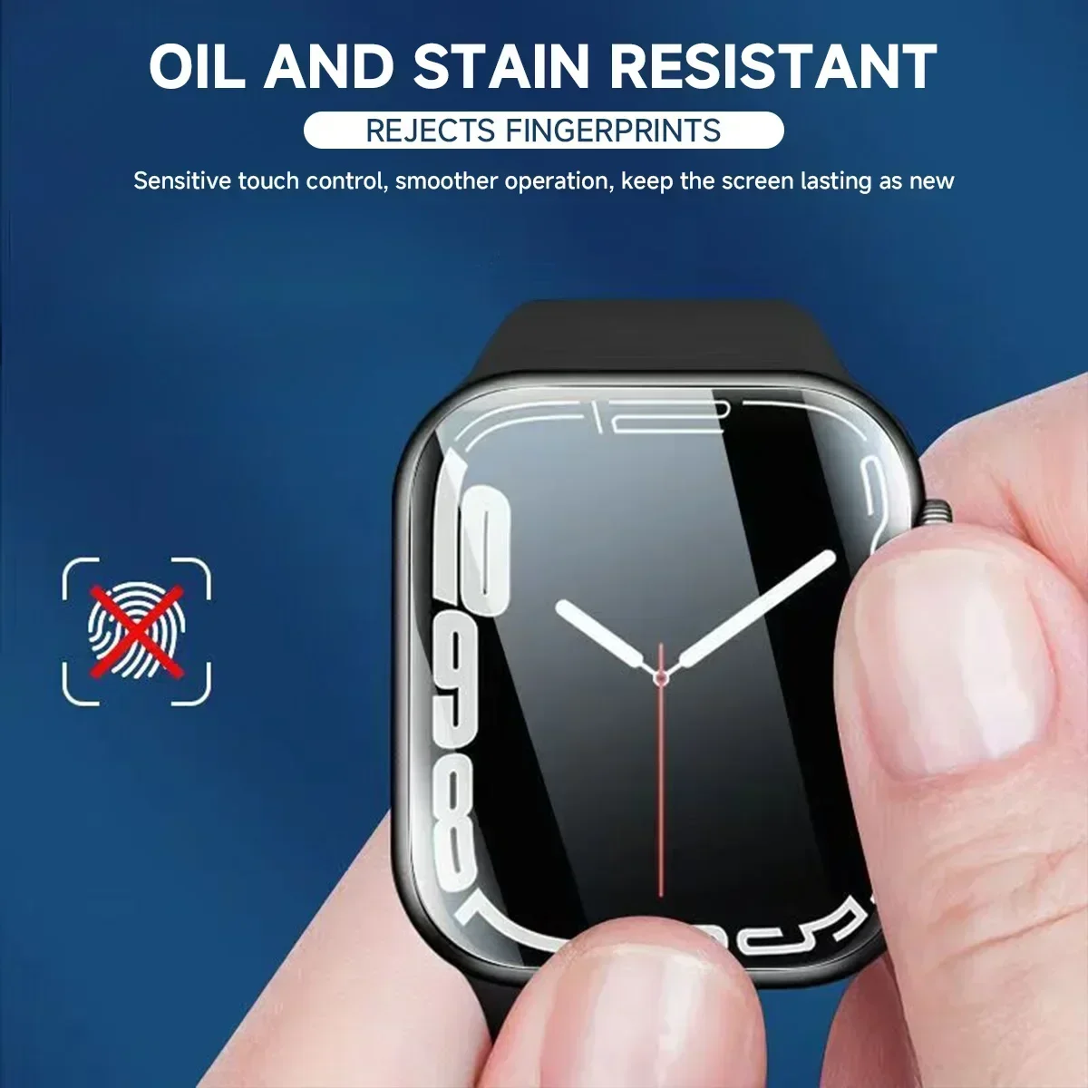 2-5pcs Hydrogel Film untuk App - Smart Watch Screen Protector ulasan dan harga