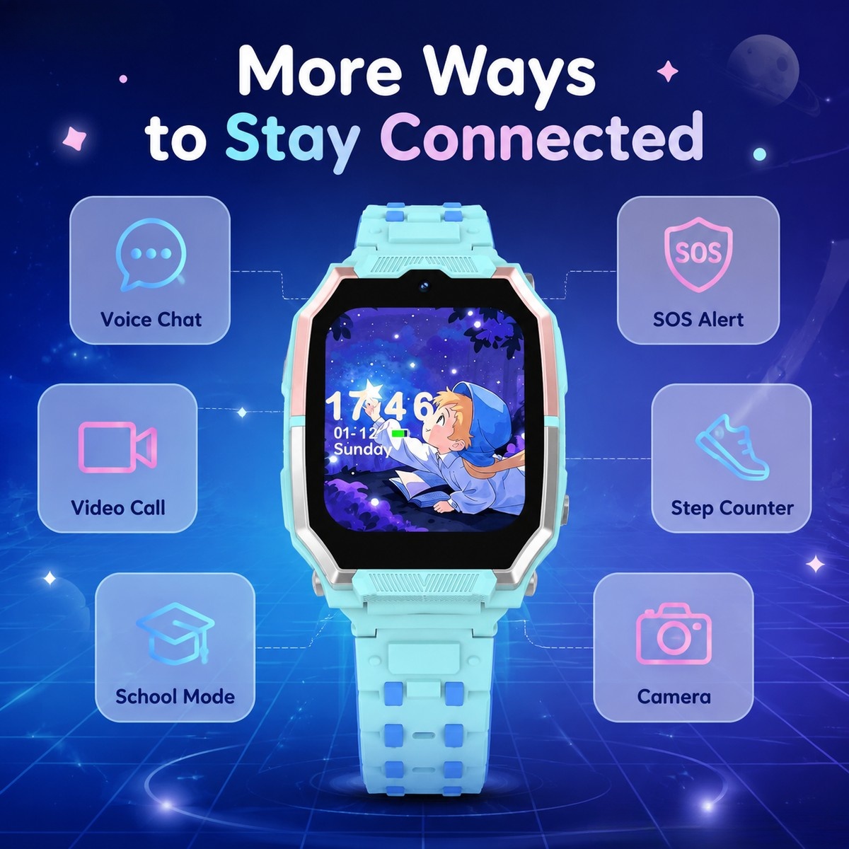 Jam Tangan Pintar Anak SHXI H1 - Kids Watches Not Smartwatch ulasan dan harga