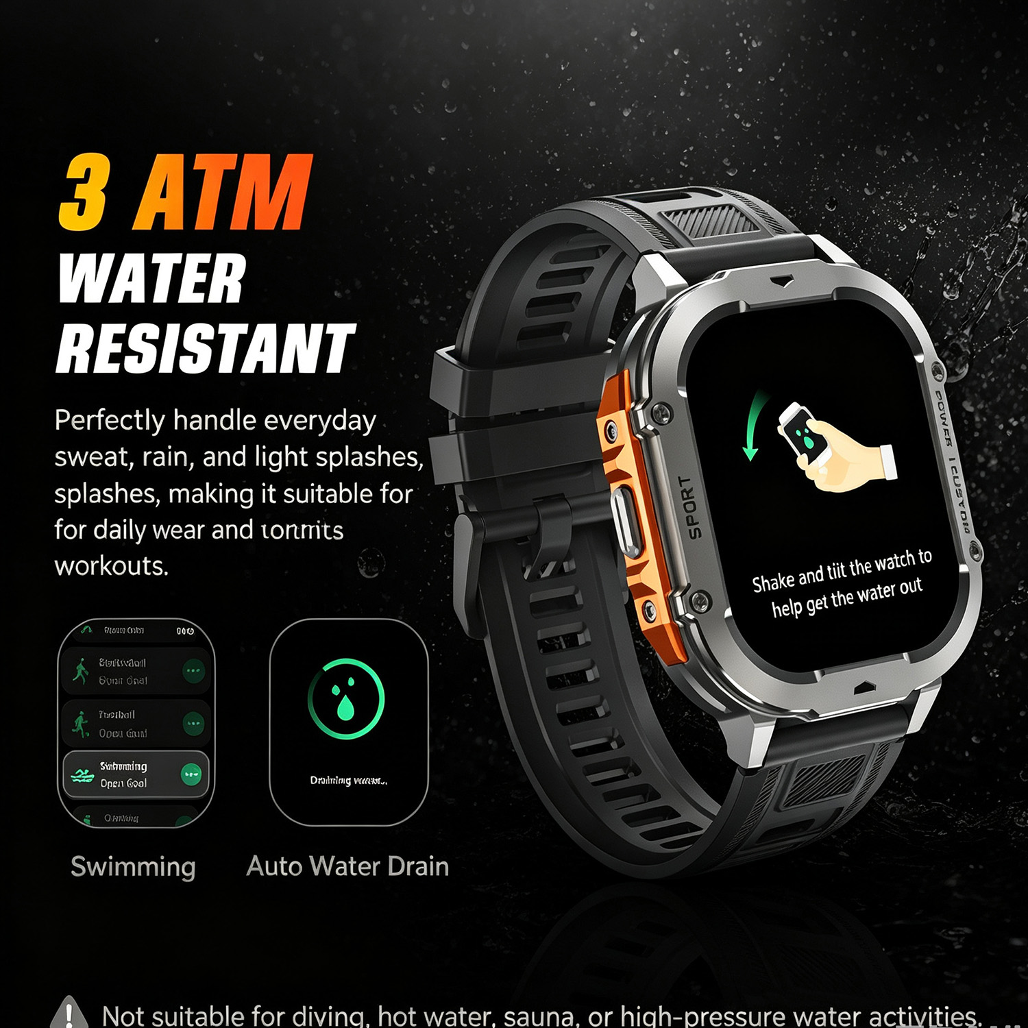 Jam Tangan Pintar Outdoor LEAD - Watch X7 ulasan dan harga