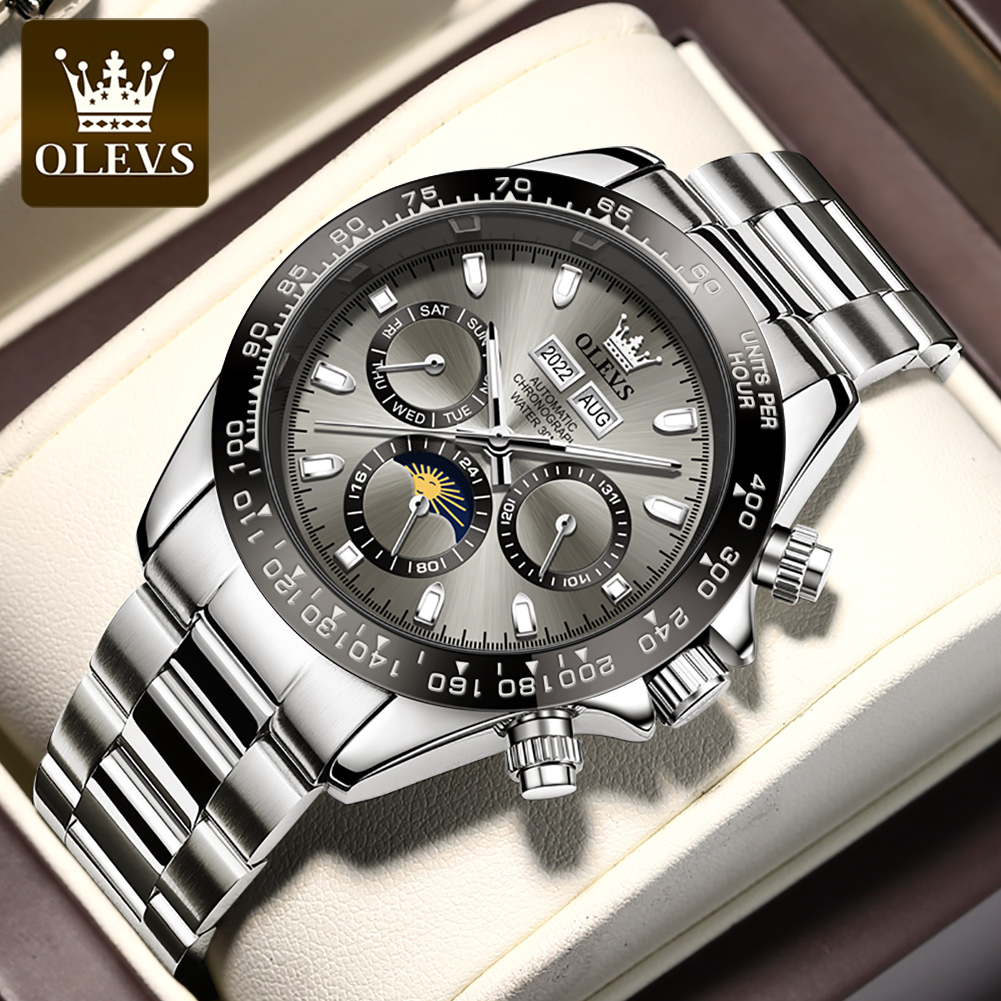 OLEVS jam tangan mekanis otoma - Seiko Watch Presage ulasan dan harga