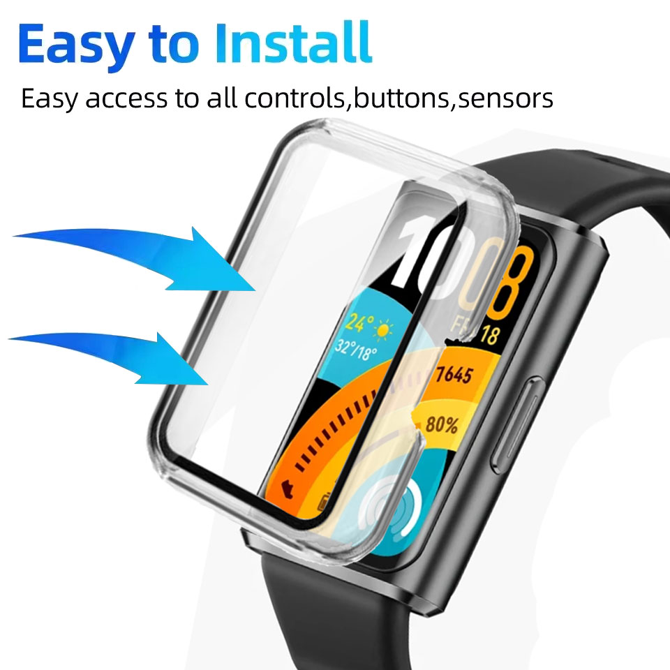 Kaca Antigores + Casing untuk  - Smart Watch Screen Protector ulasan dan harga