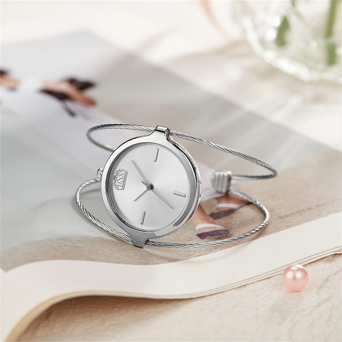 Jam Tangan Kuarsa Wanita Kasua - Minimalist Thin Watch ulasan dan harga