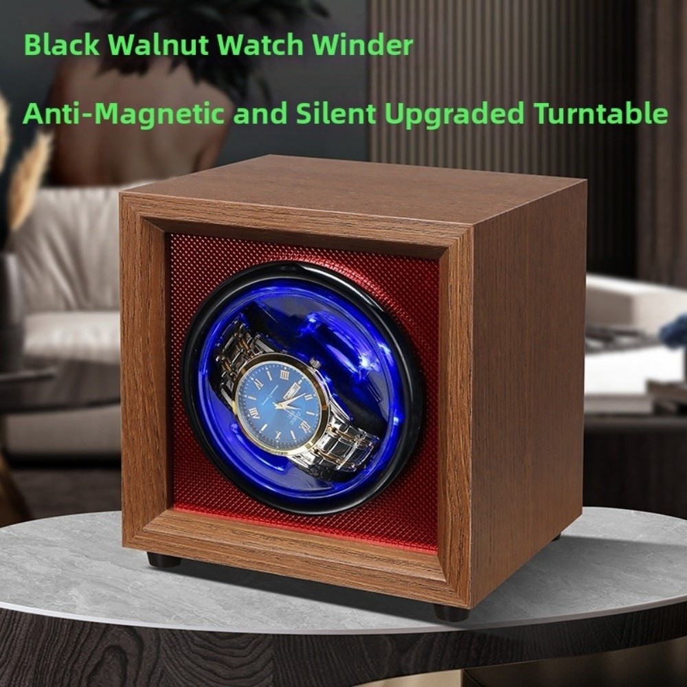 Kotak Pemutar Jam Otomatis den - Watch Winder Single ulasan dan harga
