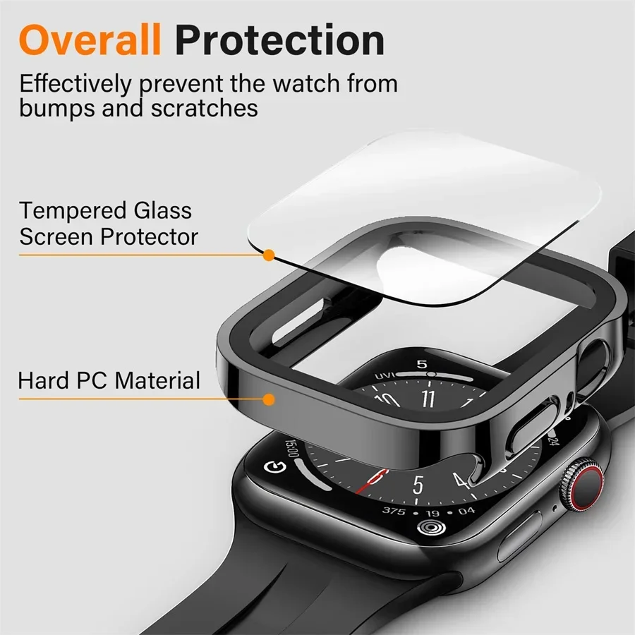Kaca + penutup untuk Apple Wat - Smartwatch Apple Watches For Women ulasan dan harga