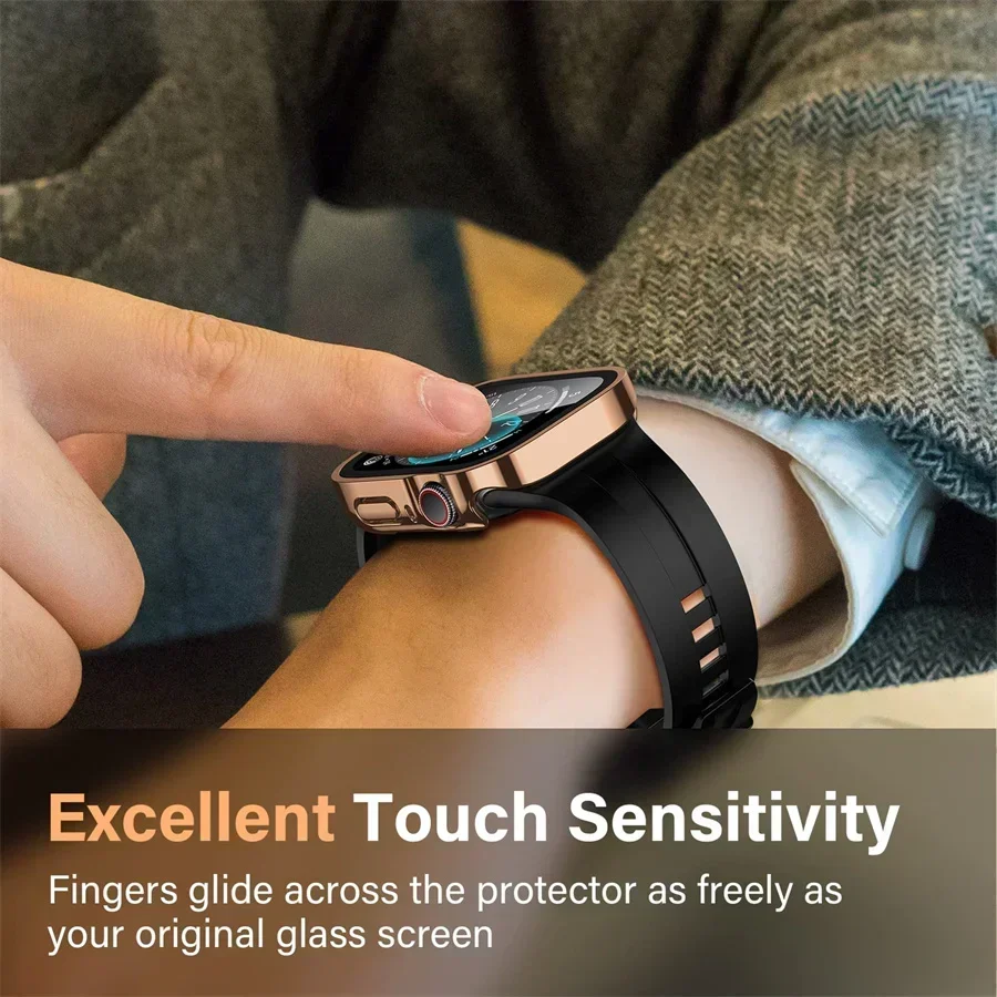 Kaca + penutup untuk Apple Wat - Smartwatch Apple Watches For Women ulasan dan harga