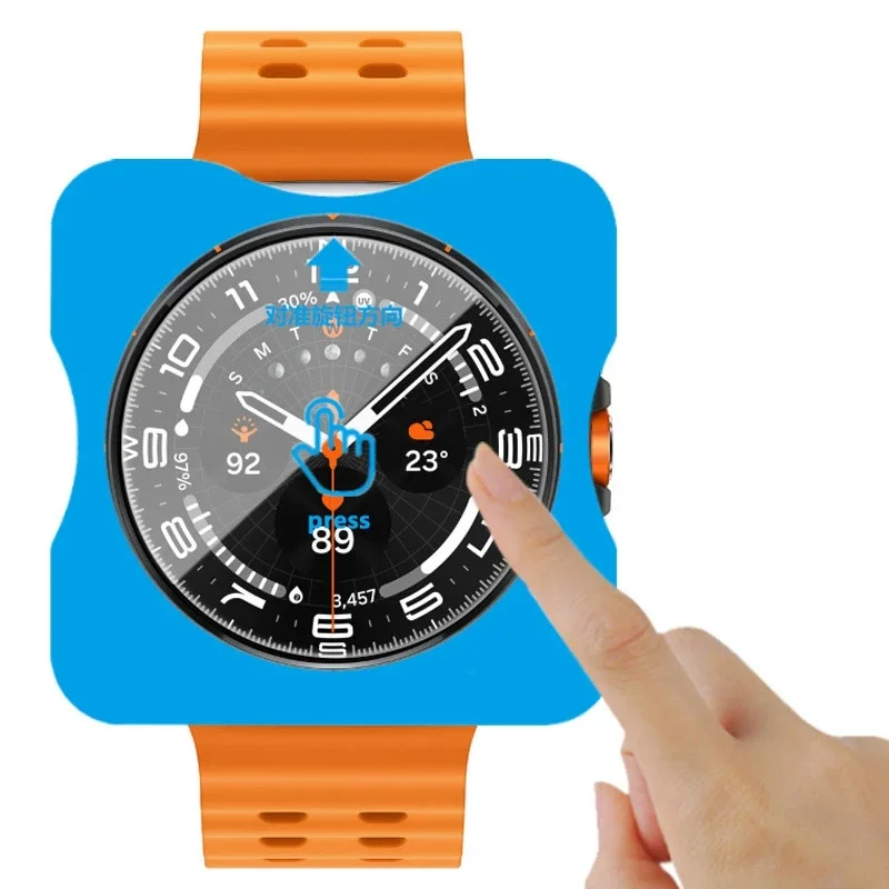 1-5 buah pelindung layar kaca  - Smart Watch Screen Protector ulasan dan harga