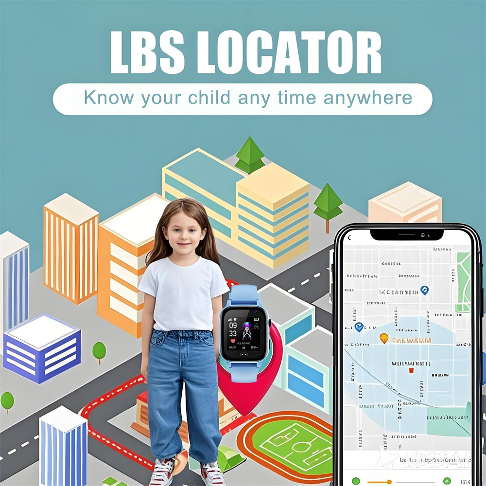 Jam Tangan Pintar Anak Pelacak - Smartwatch Watches Birthday Gift For Girls ulasan dan harga