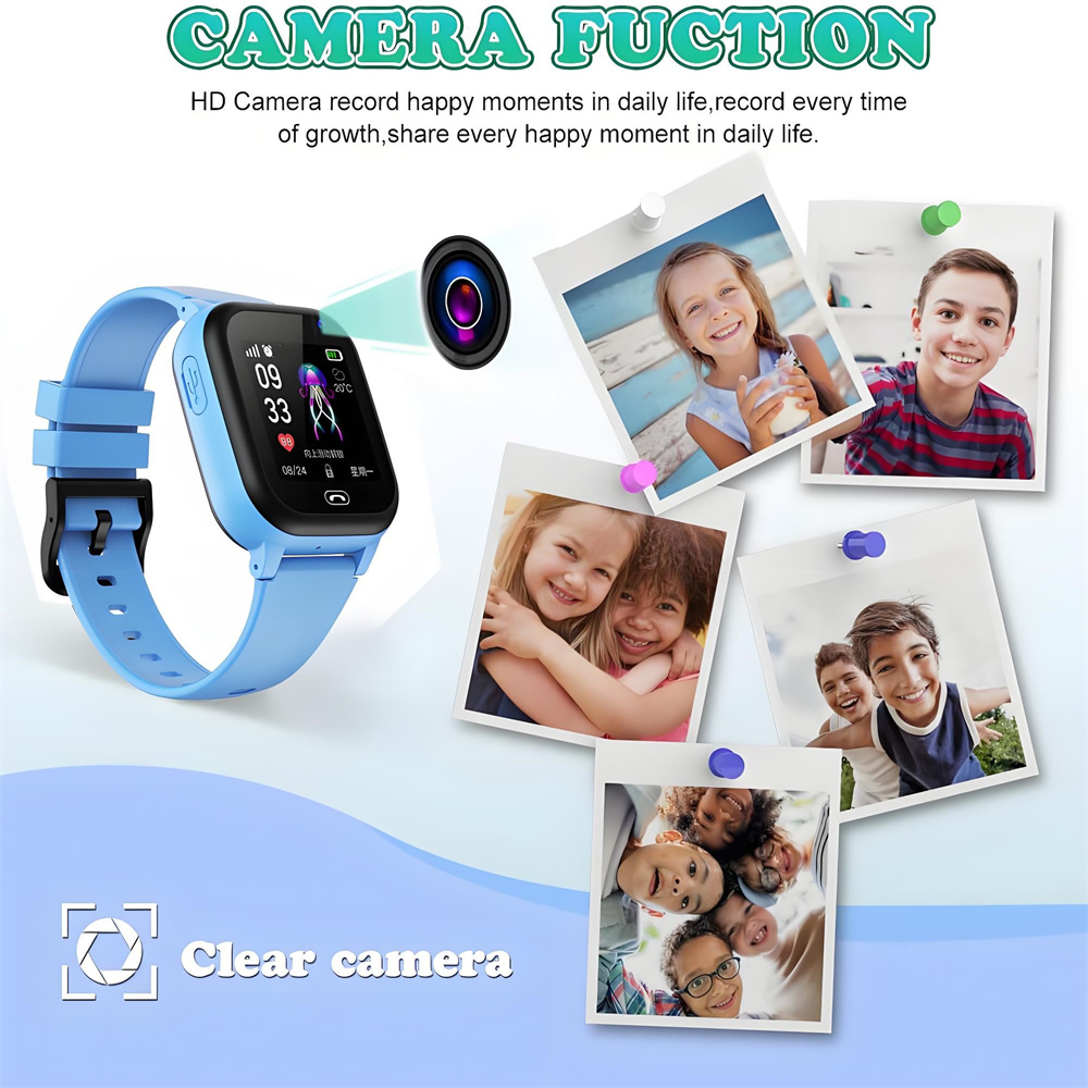 Jam Tangan Pintar Anak Pelacak - Smartwatch Watches Birthday Gift For Girls ulasan dan harga