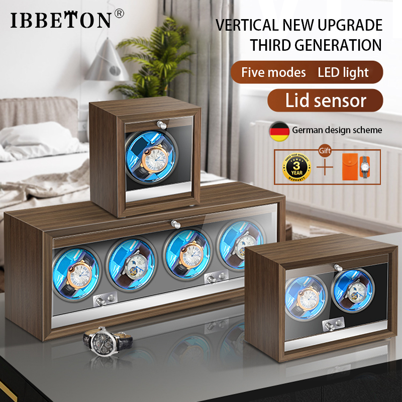 IBBETON Tempat Penyimpanan Jam - Watch Winder Single ulasan dan harga