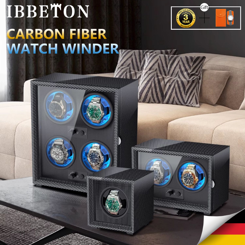 IBBETON Tempat Penyimpanan Jam - Watch Winder Single ulasan dan harga