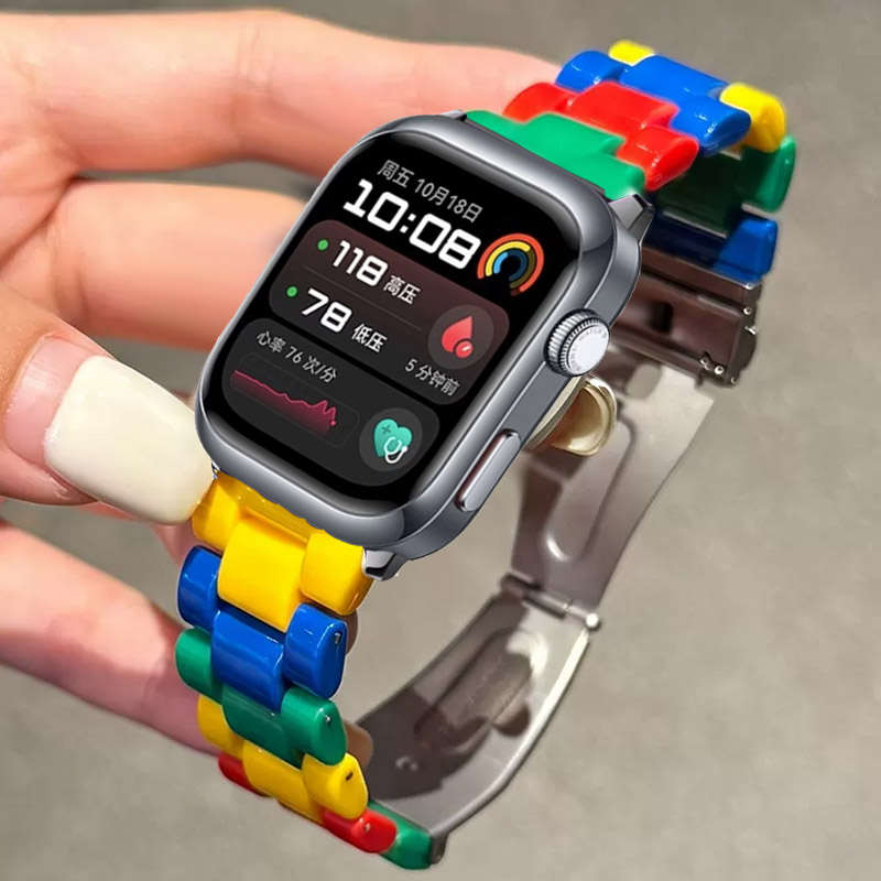 Tali Resin Warna Permen yang S - Smartwatch Stylish Watches For Women ulasan dan harga