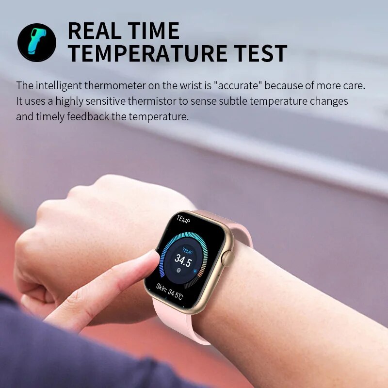 LIGE jam tangan pintar panggil - Smartwatch Digital Watches For Women ulasan dan harga