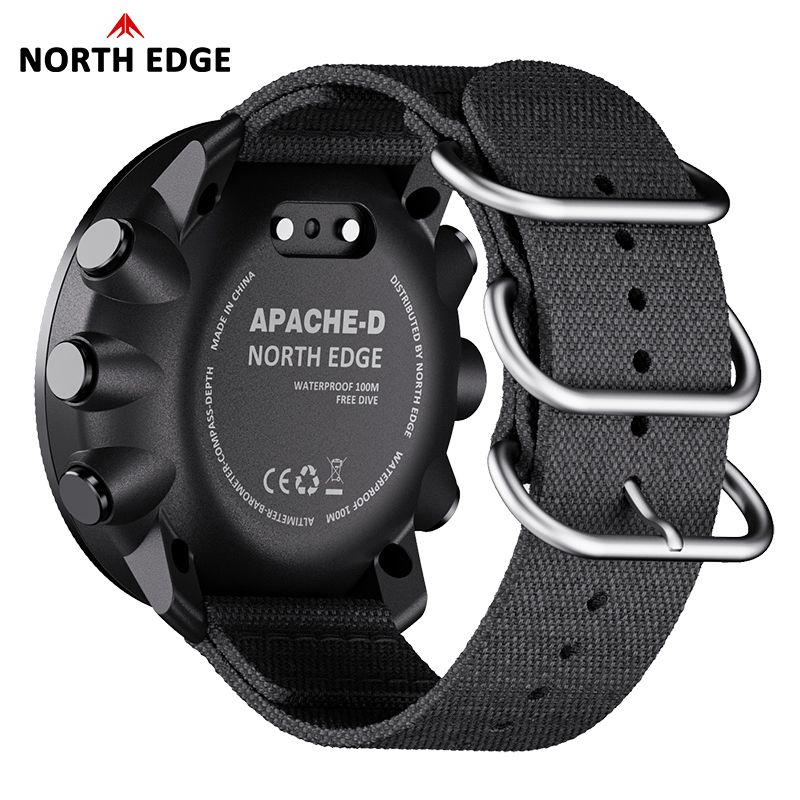 NORTH EDGE APACHE-D Jam Tangan - Altimeter Compass Watch ulasan dan harga