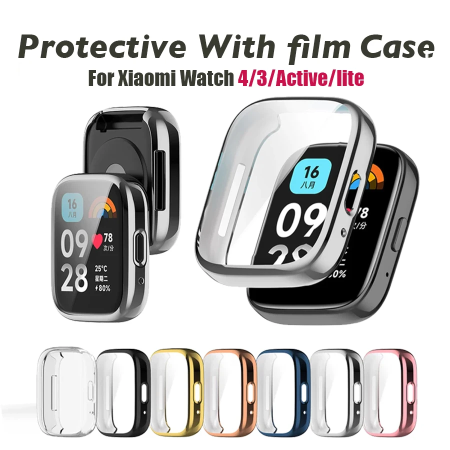 Sarung pelindung layar TPU, un - Smartwatch Redmi Watches ulasan dan harga