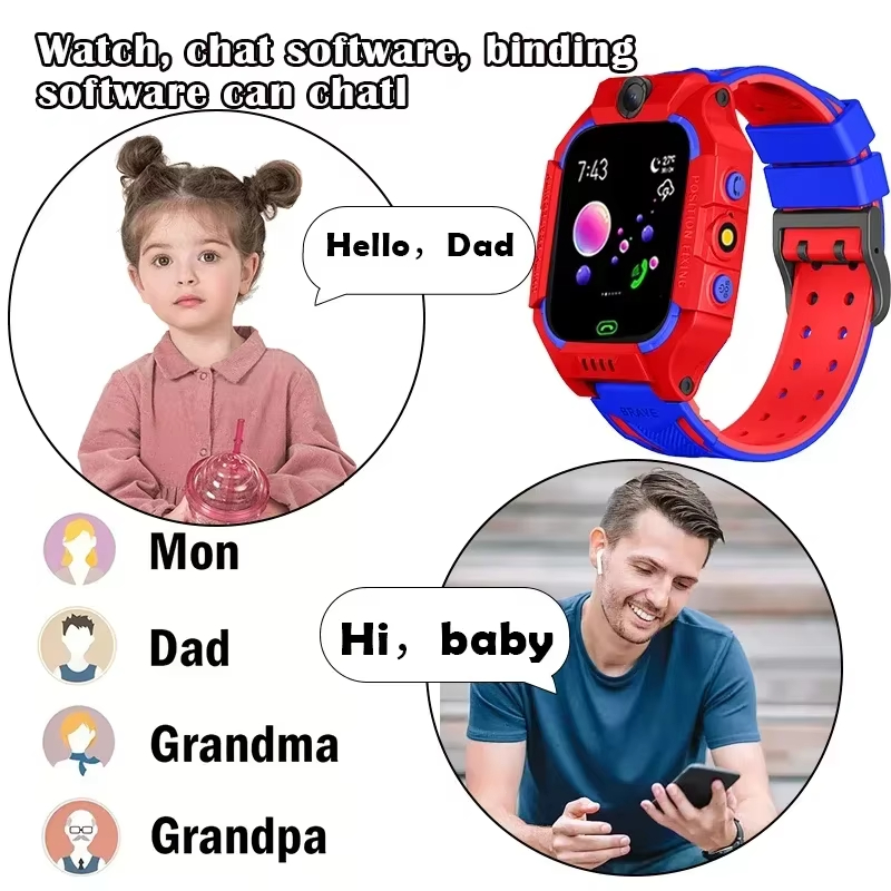Jam Tangan Pintar Kamera Anak  - Smartwatch Digital Watches For Kids ulasan dan harga