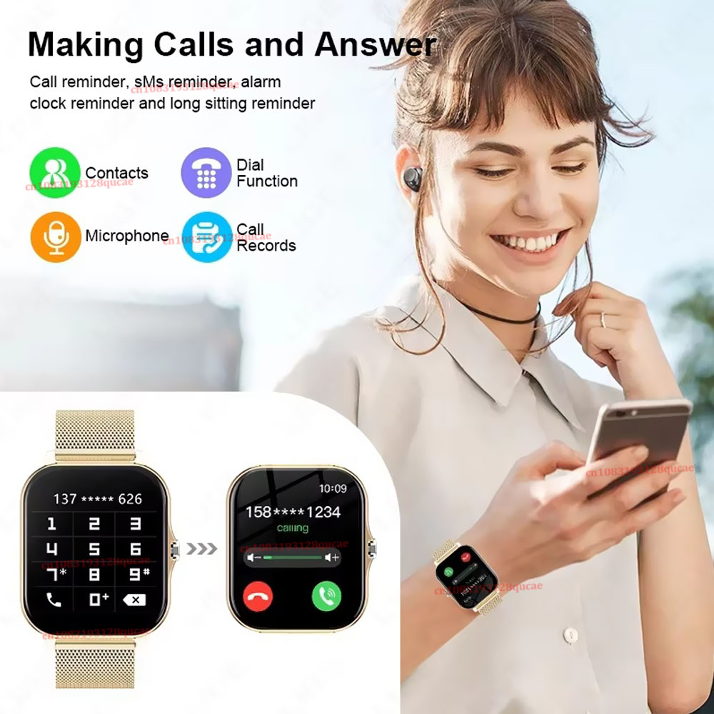 Jam Tangan Pintar Baru 2026 un - Smartwatch Digital Watches For Women ulasan dan harga
