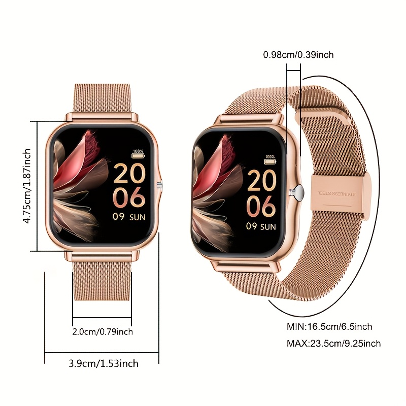 Jam Tangan Pintar Layar Sentuh - Smartwatch Stylish Watches For Women ulasan dan harga